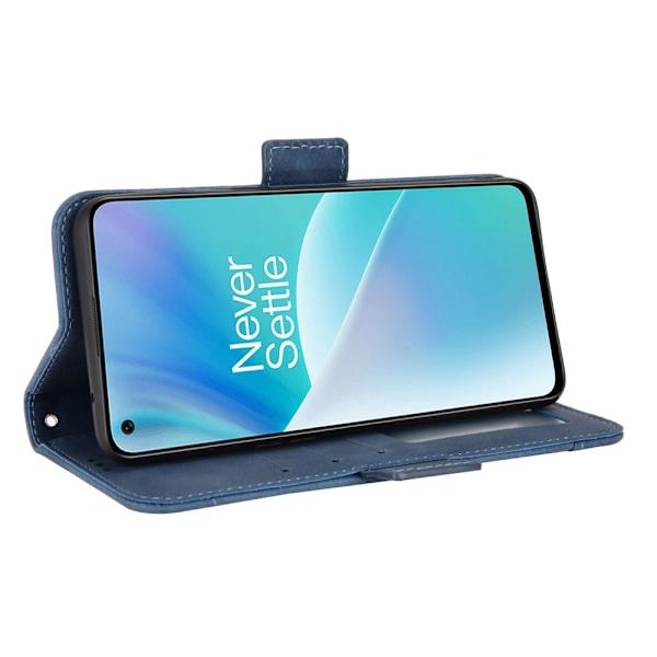SKALO OnePlus Nord 2T 5G 6-FACK Plånboksfodral - Blå Blå
