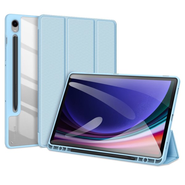 DUX DUCIS Samsung Tab S9/S9 FE TOBY Series Trifold Suojakotelo - Turkoosi Turquoise