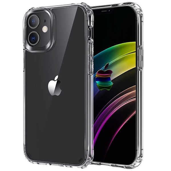 SKALO iPhone 12 Pro Erittäin vahva TPU-kuori Transparent