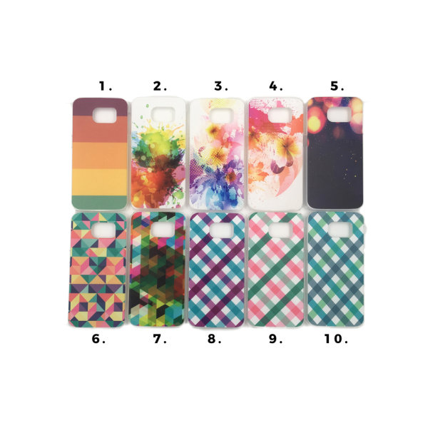 Skal med motiv Samsung S6 MultiColor #9