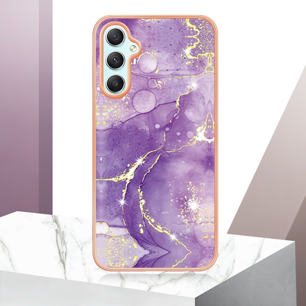 SKALO Samsung A25 5G Marmor TPU-cover - #1 Multicolor