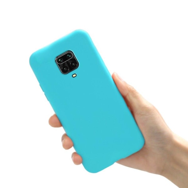 Xiaomi Redmi Note 9 Pro Ultratyndt silikonetui - flere farver Turquoise