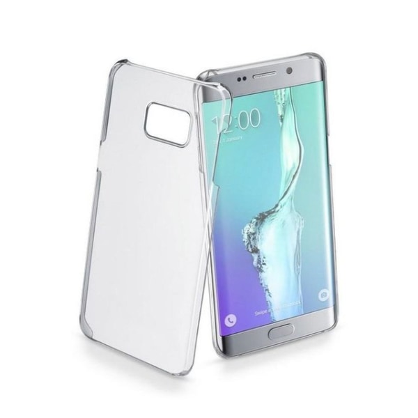 Transparent Hårdplast Skal till Samsung S6 Edge MultiColor