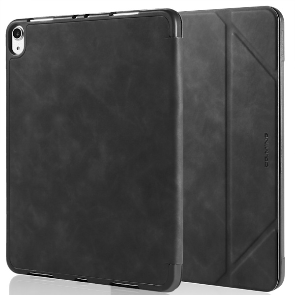 DG MING iPad Air (2020/2022) See Series Trifold Suojakotelo - Musta Black