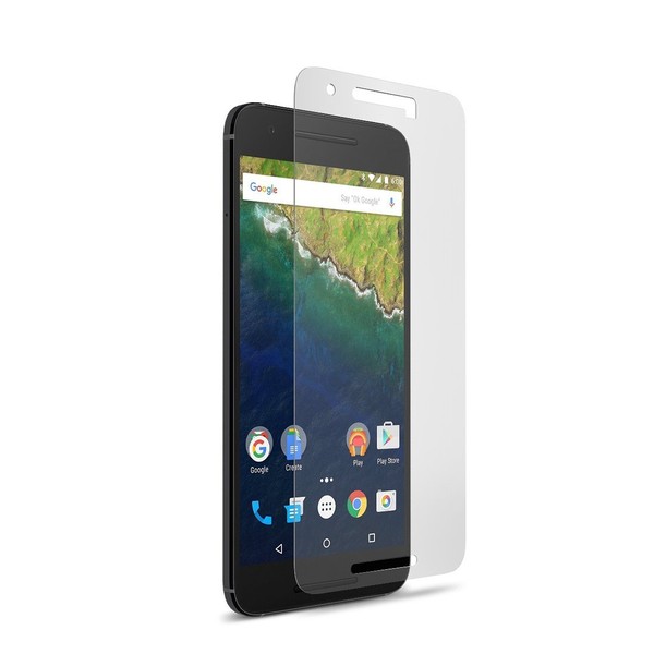 Nexus 6P i hærdet glas Transparent