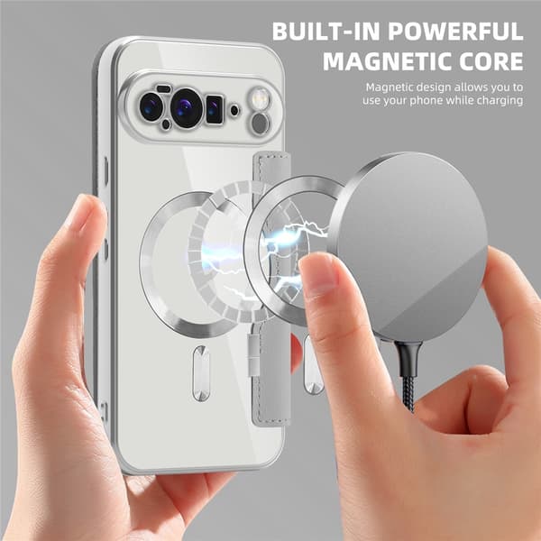 SKALO Google Pixel 10 Pro XL Slim Kotelo - Harmaa Grey