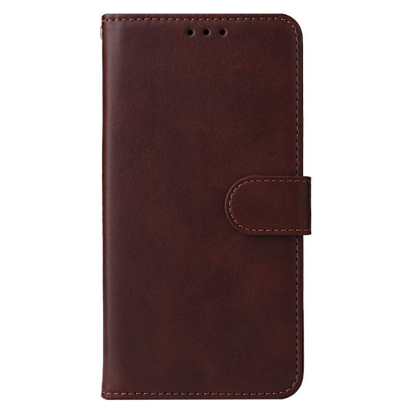 SKALO Samsung A15 5G PU-læder Pungetui - Vælg farve Brown