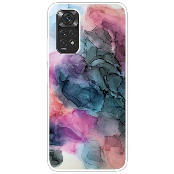 SKALO Xiaomi Redmi Note 11 Marmor TPU-skal - Motiv 6 multifärg