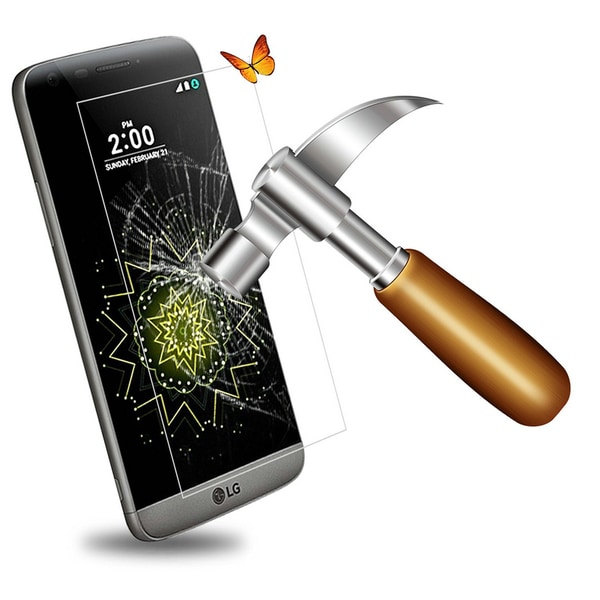 2-PACK Härdat glas LG G5 Transparent