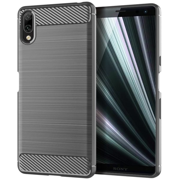 Stöttåligt Armor Carbon TPU-skal Sony Xperia L3 Black