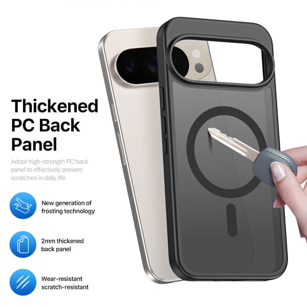 DUX DUCIS Yind Series Matte Finish Cover til Google Pixel 11 - Sort Black