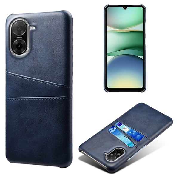 SKALO Xiaomi Redmi A5 4G PU-Læder Kortholder Cover - Blå Blue