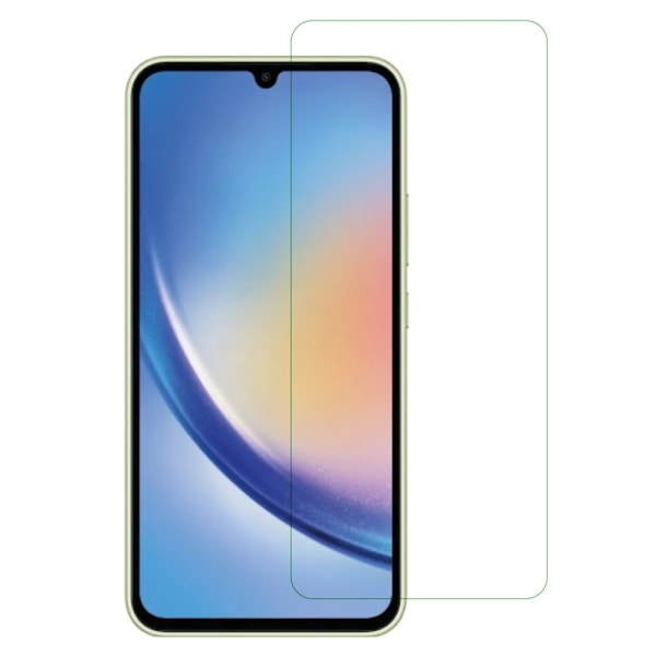 SKALO Samsung Galaxy A35 5G Hærdet Glas Skærmbeskyttelse Transparent