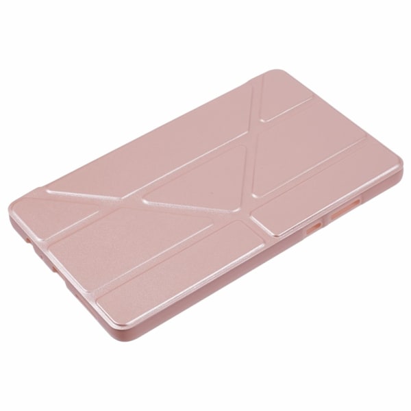 SKALO Xiaomi Redmi Pad SE 8.7 Origami Fold Cover - Rosa guld Pink gold