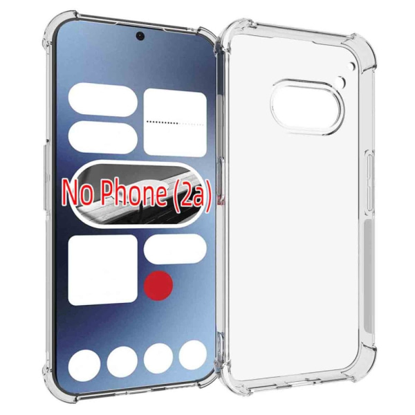 SKALO Nothing Phone (2a) Extra strong TPU-skal Transparent