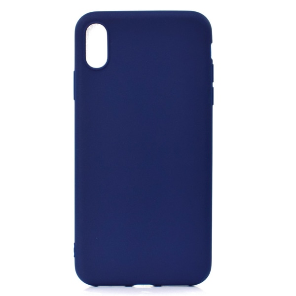 iPhone XR Ultratunn Silikonskal - fler färger Blå