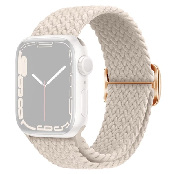 SKALO Flettet Rem Apple Watch Series 7-9 45mm - Vælg farve White