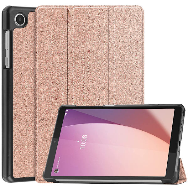 SKALO Lenovo Tab M8 Gen 4 Trifold Fodral - Roséguld Rosa guld