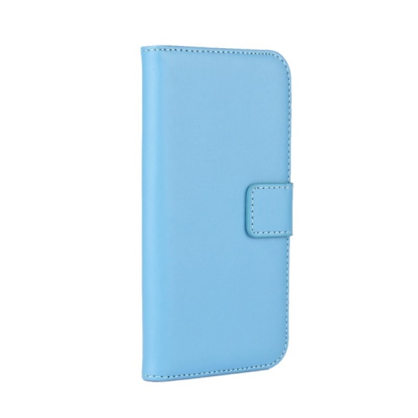 Plånboksfodral Äkta Skinn Samsung Note 9 - fler färger Blå