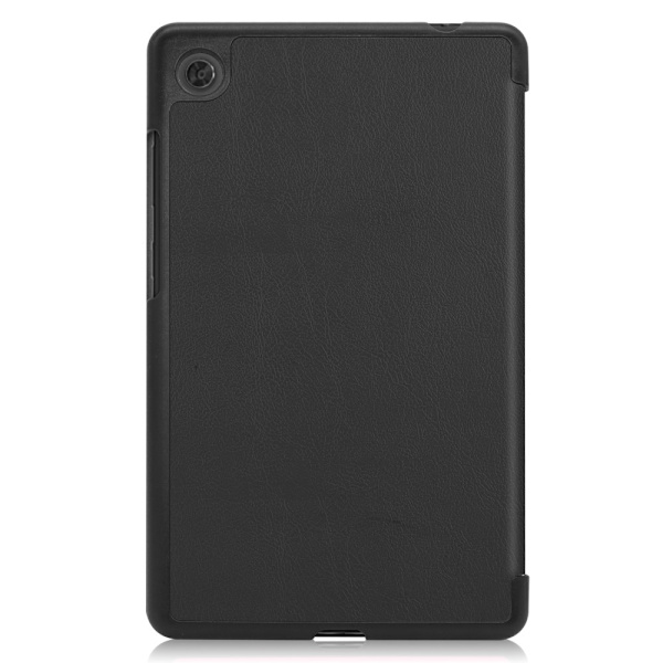 SKALO Lenovo Tab M7 (Gen 2/3) Trifold Suojakotelo - Musta Black