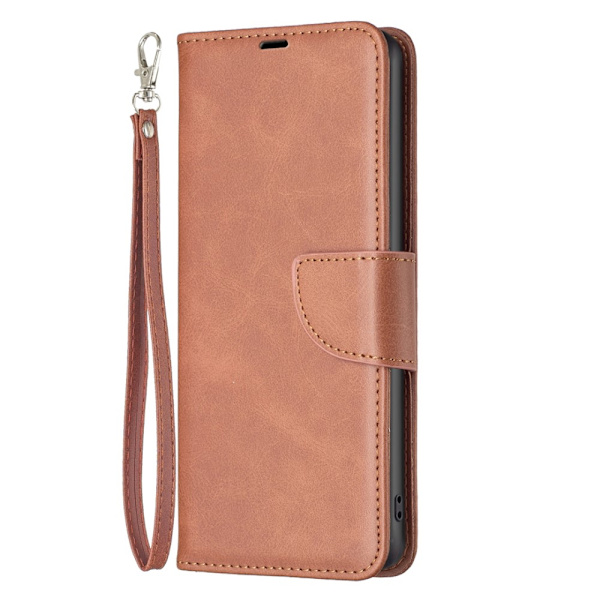 SKALO Xiaomi Redmi Note 13 4G Plånboksfodral i PU-Läder - Brun Brun