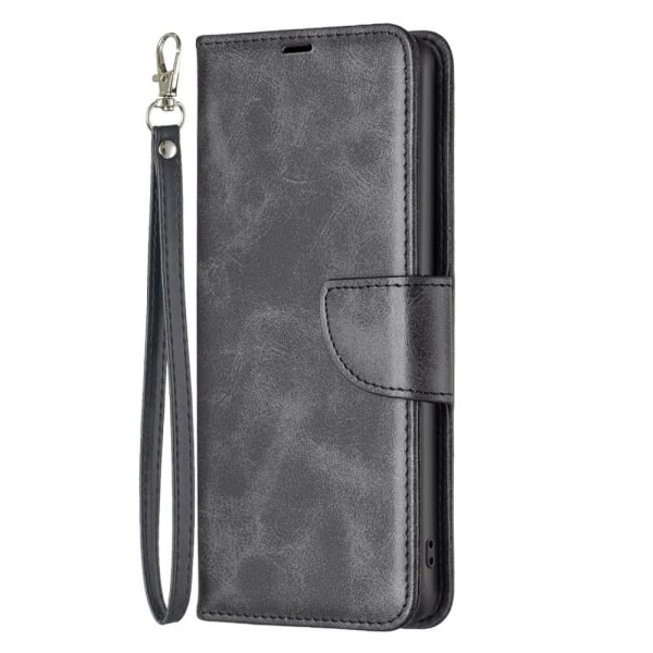 SKALO Google Pixel 7a Flip Cover m. pung i PU-læder - Sort Black