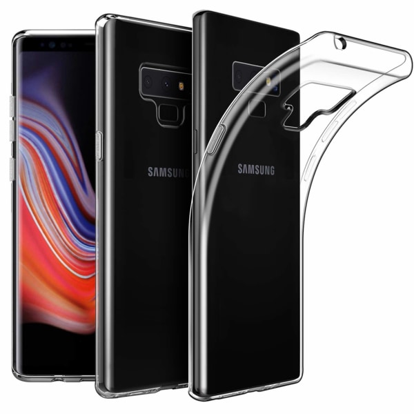 Läpinäkyvä silikoni-TPU-kuori Samsung Note 9:lle Transparent