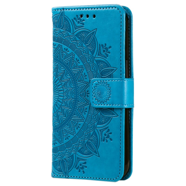 SKALO Sony Xperia 5 V Mandala Flip Cover - Blå Blue