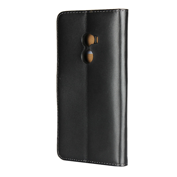 Plånboksfodral Äkta Skinn Xiaomi Mi Mix 2 Black