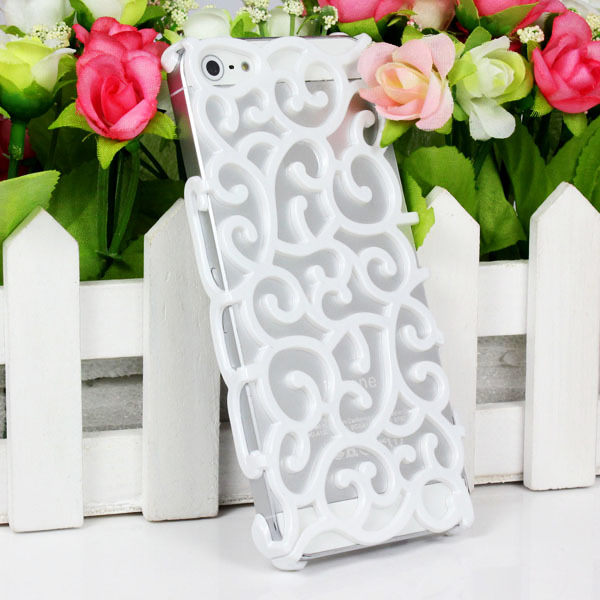 Ringlande Blommor Skal till iPhone 5/5S/SE - fler färger Grön