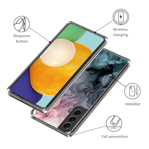 SKALO Samsung S23 Marmor TPU-skal - Motiv 5 multifärg