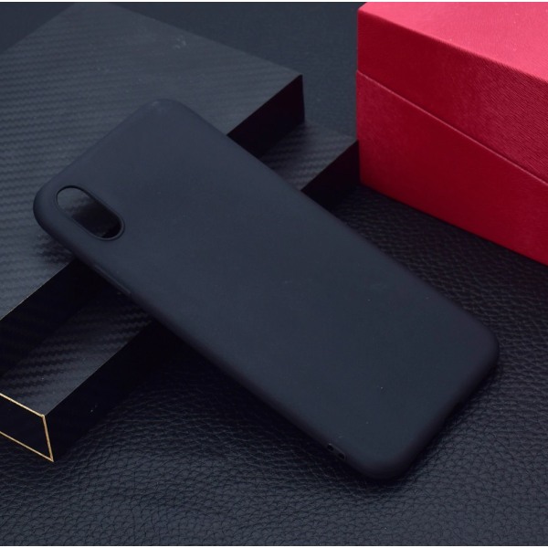 SKALO iPhone XR Ultratynd TPU-skal - Vælg farve Black