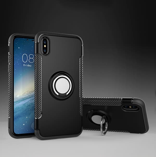 iPhone X/XS | Ring skal Silver
