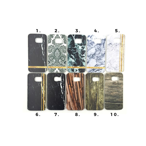 Skal med motiv Samsung S6 Edge MultiColor #6