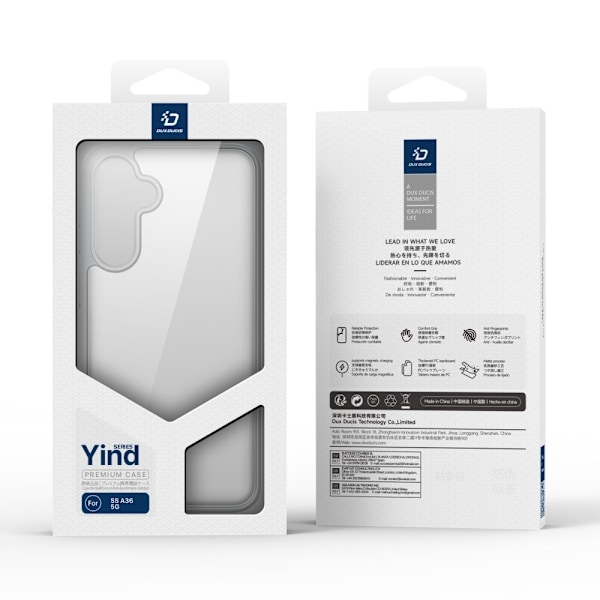 DUX DUCIS Samsung A56 5G Yind Series Skal - Grå grå
