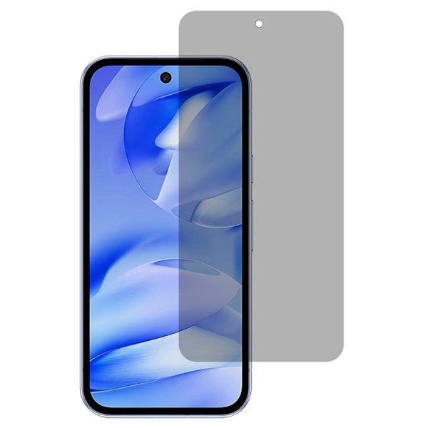 SKALO Google Pixel 9a Privacy Skärmskydd Härdat Glas - Svart Svart