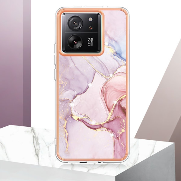 SKALO Xiaomi 13T/13T Pro Marmor TPU-cover - #3 Multicolor