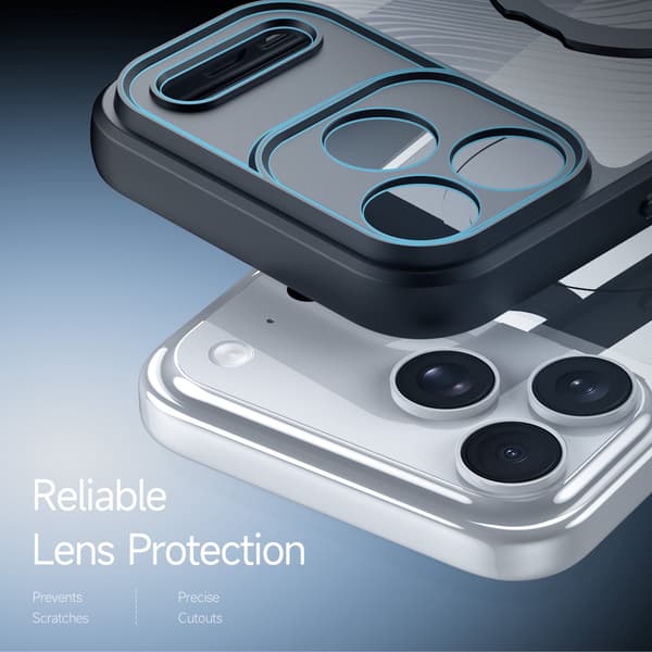 DUX DUCIS Aimo Series Kickstand Cover til iPhone 18 Pro - Sort Black