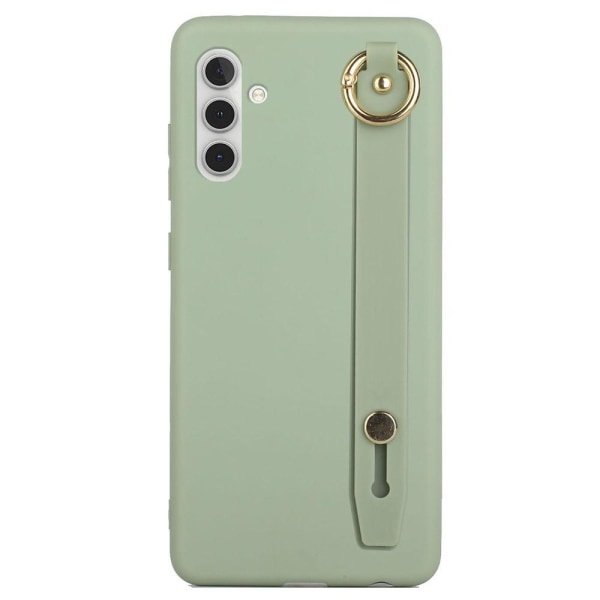 SKALO Samsung A04s 4G Käsihihna TPU-suojakuori - Vihreä Green