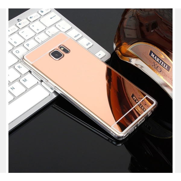 Spejlcover Samsung S7 - flere farver Black