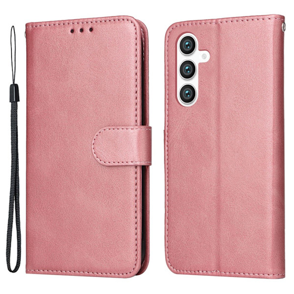 SKALO Samsung S23 FE PU-læder Pungetui - Vælg farve Pink