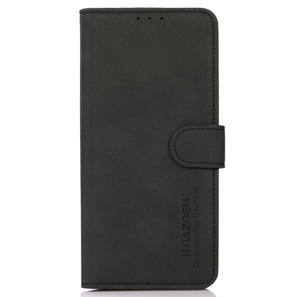 SKALO Samsung S24 Ultra KHAZNEH Pungetui i PU-læder - Sort Black