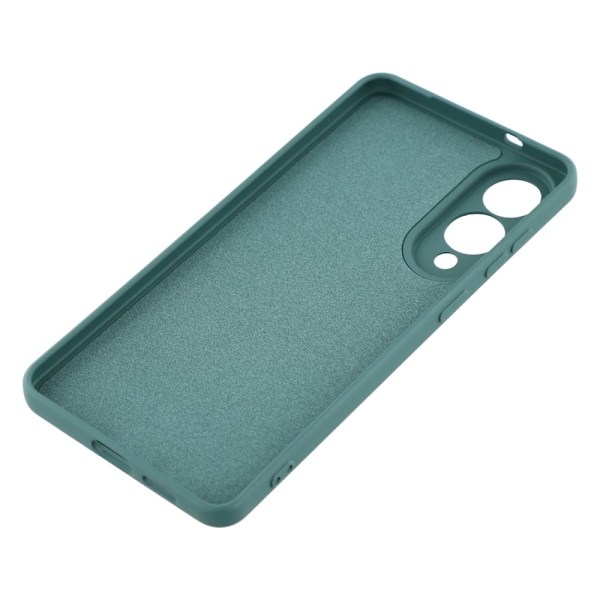 SKALO Samsung S25 Edge Ultratyndt TPU Cover - Vælg farve Dark green
