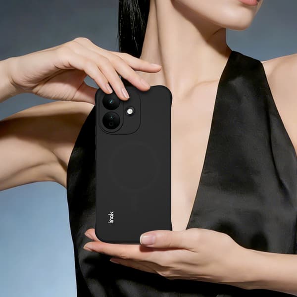 IMAK Matsort Extra strong TPU Cover til Xiaomi Redmi Note 17 Pro Black
