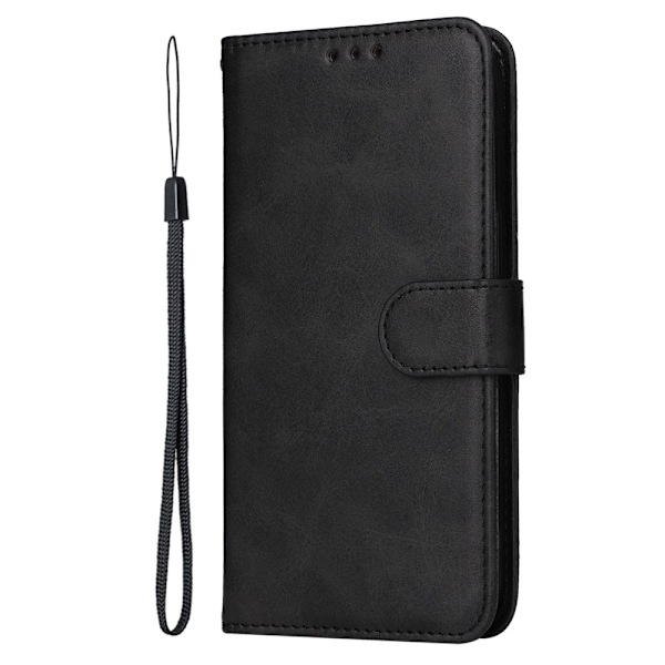 SKALO Google Pixel 9a PU-læder Flip Cover - Vælg farve Black