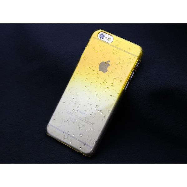 Gradient skal till iPhone 6/6S med vattendroppar Purple