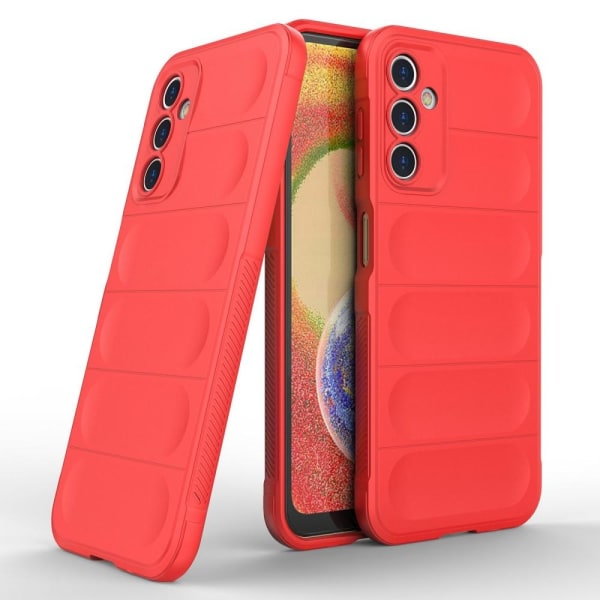 SKALO Samsung A14 4G/5G Rugged Bumpers TPU-Cover Red