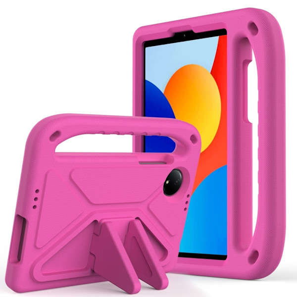 SKALO Xiaomi Redmi Pad SE 8.7 Barnskal med handtag och ställ - Rosa Rosa