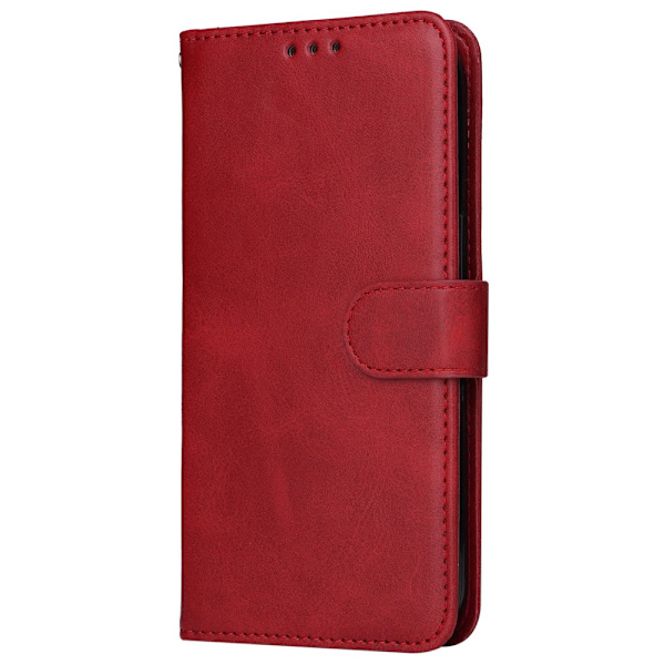 SKALO Samsung S24+ PU-læder Pungetui - Vælg farve Red