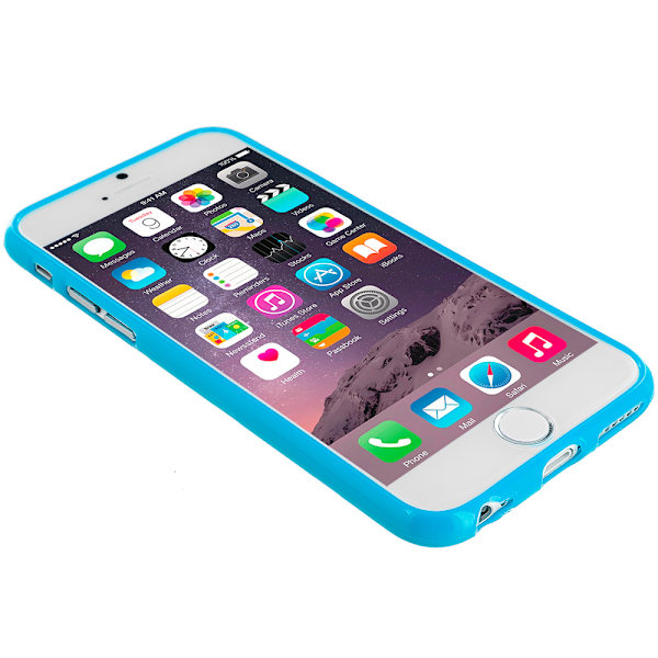 Polka TPU Skal till iPhone 6/6S Black